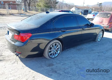 2009 BMW 750I from USA, damaged, VIN WBAKA83509CY33530